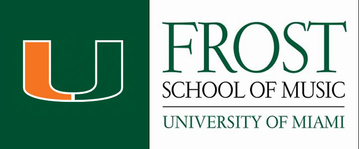 University of Miami Frost school of music logo