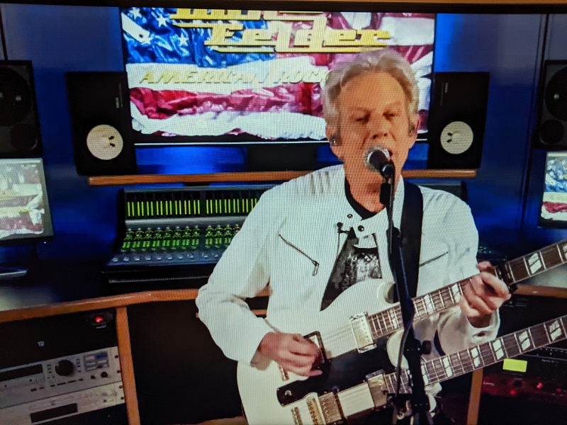 Don Felder sings live from his home studio.